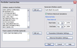 Portfolio construction